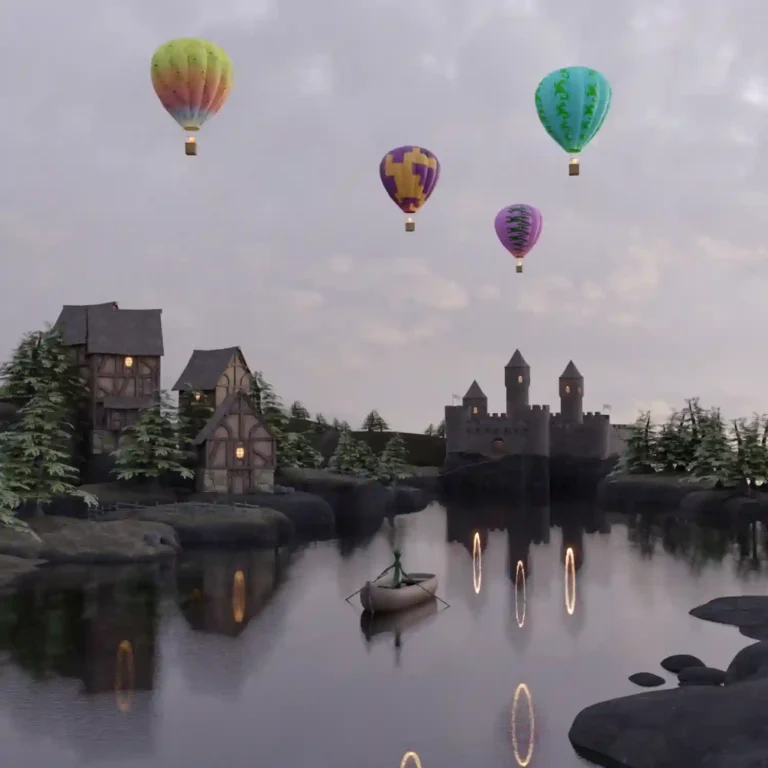 Illustration 3D - Blender