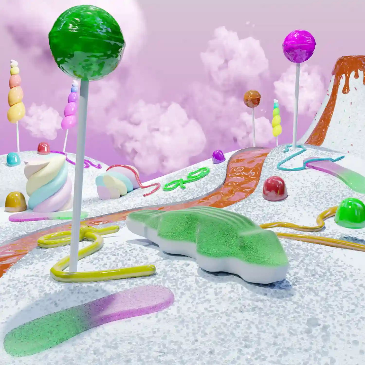 Illustration 3D - Blender