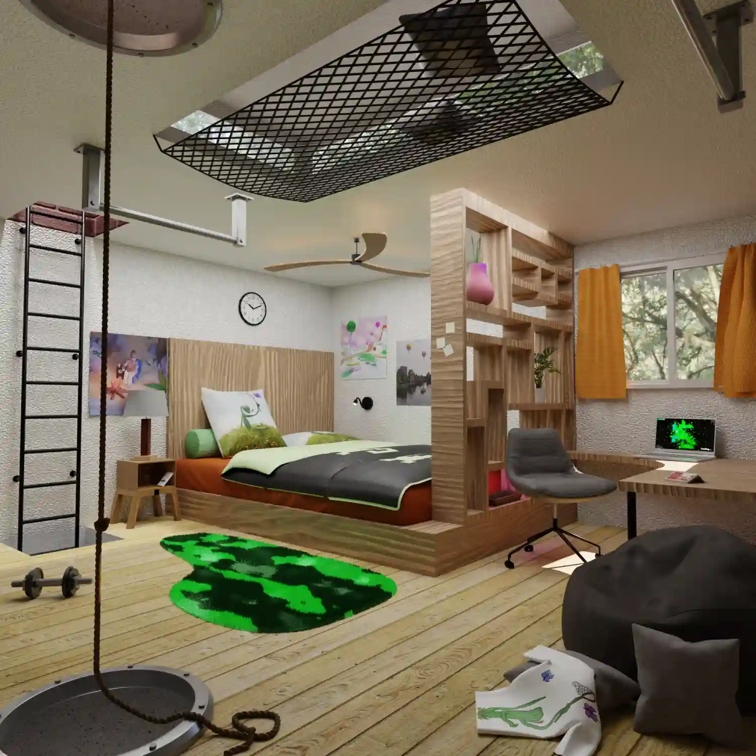 Illustration 3D - Blender