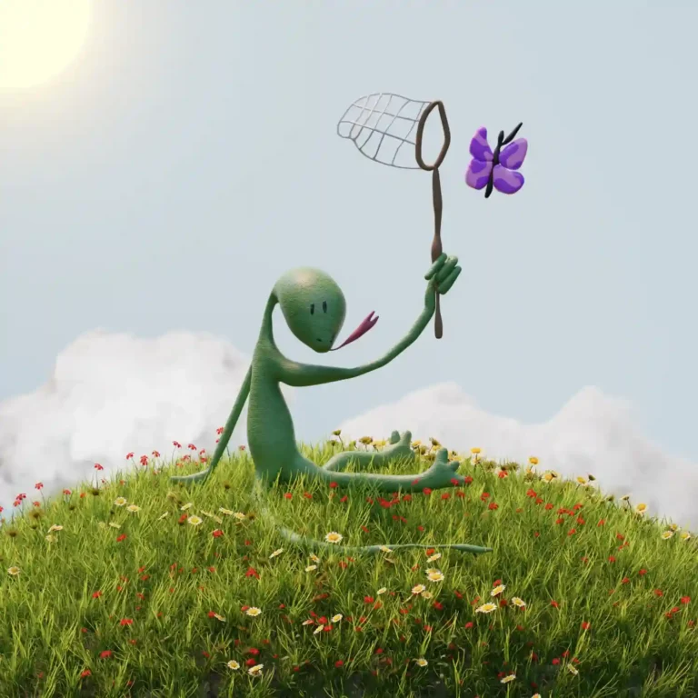 Illustration 3D - Blender